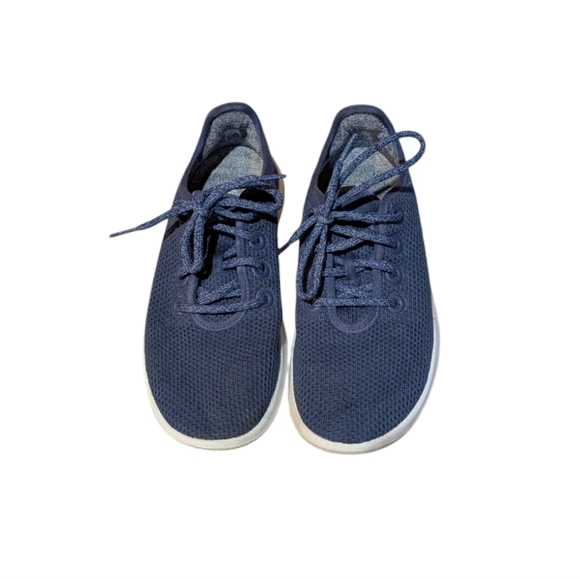 ALLBIRDS Women's Tree Runners Marine Blue size 8 Comfy Walking - Picture 2 of 9
